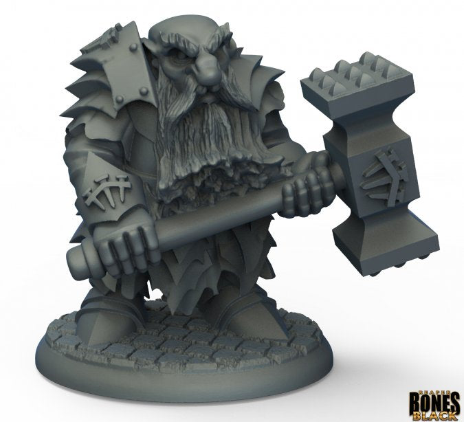 Bones Black 44010: Dark Dwarf Pounder