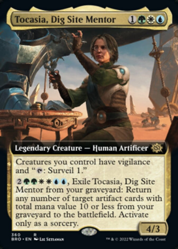 Tocasia, Dig Site Mentor [#360 Extended Art] (BRO-R)