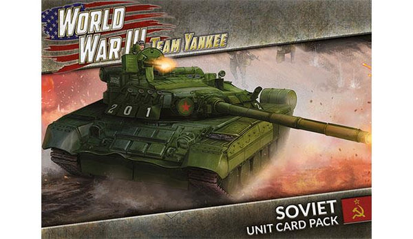 Flames of War: Team Yankee WW3: Soviet (WW3-04U) - Unit Cards