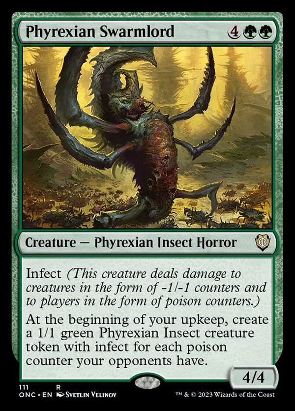 Phyrexian Swarmlord [#111] (ONC-R)