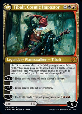 Valki, God of Lies // Tibalt, Cosmic Impostor (KHM-M)