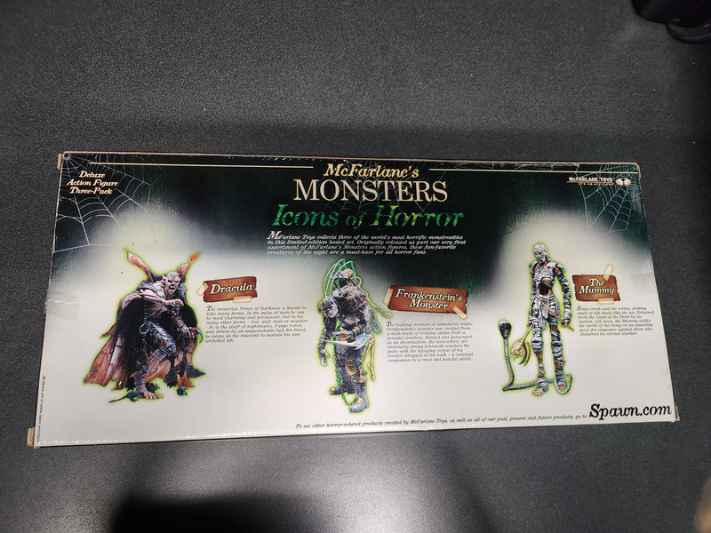 McFarlane Toys: Monsters Icons of Horror Deluxe Action Figure Three-Pack