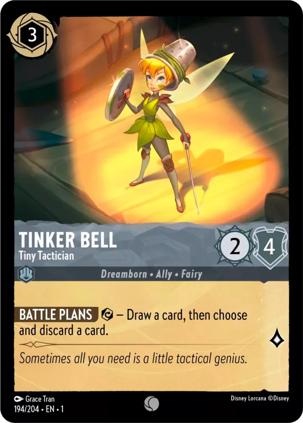 Tinker Bell - Tiny Tactician (The First Chapter 194/204) Common - Near Mint