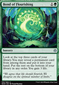 Bond of Flourishing (WAR-U)