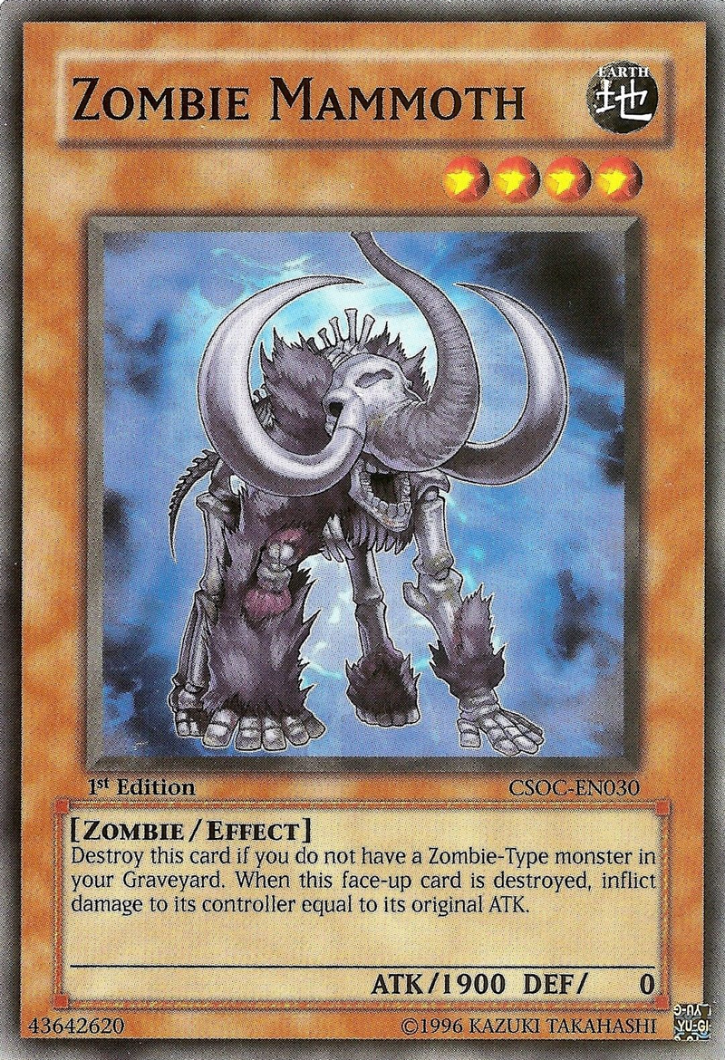 Zombie Mammoth (CSOC-EN030) Common - Near Mint 1st Edition