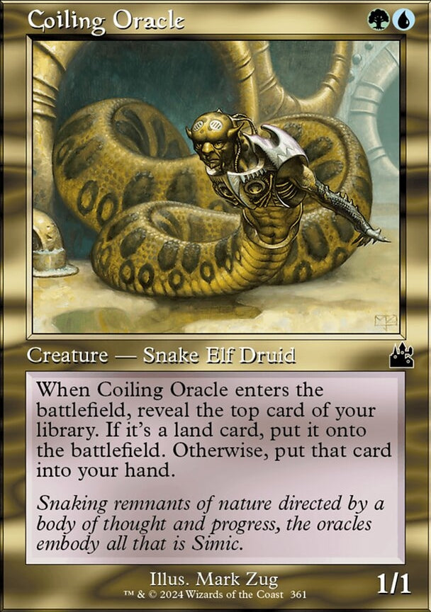 Coiling Oracle [#0361 Retro Frame] (RVR-C)