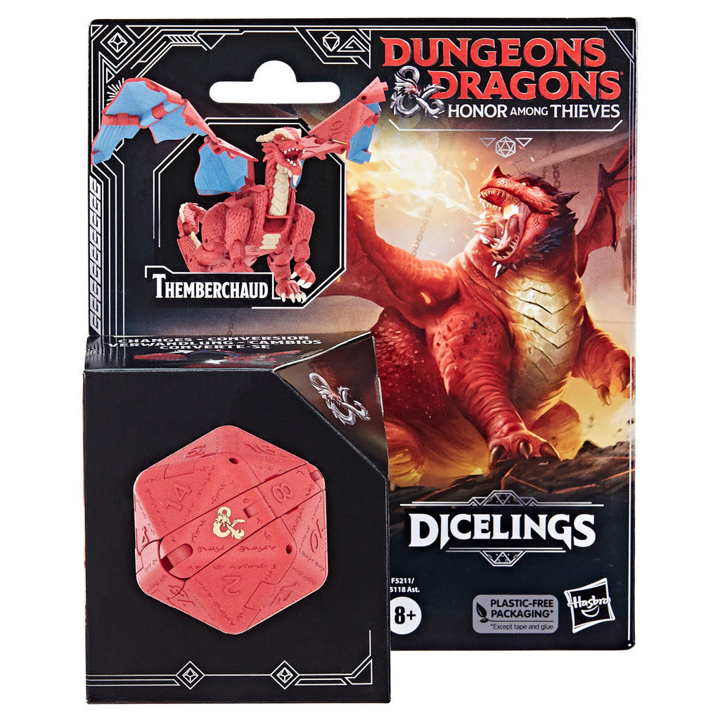 D&D Honor Among Thieves: Dicelings - Themberchaud (Red Dragon)