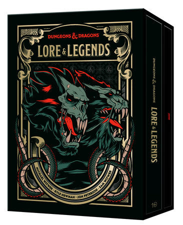 Dungeons & Dragons: Lore & Legends - A Visual Celebration of the Fifth Edition of the World's Greatest Roleplaying Game [Special Edition, Boxed Book & Ephemera Set]