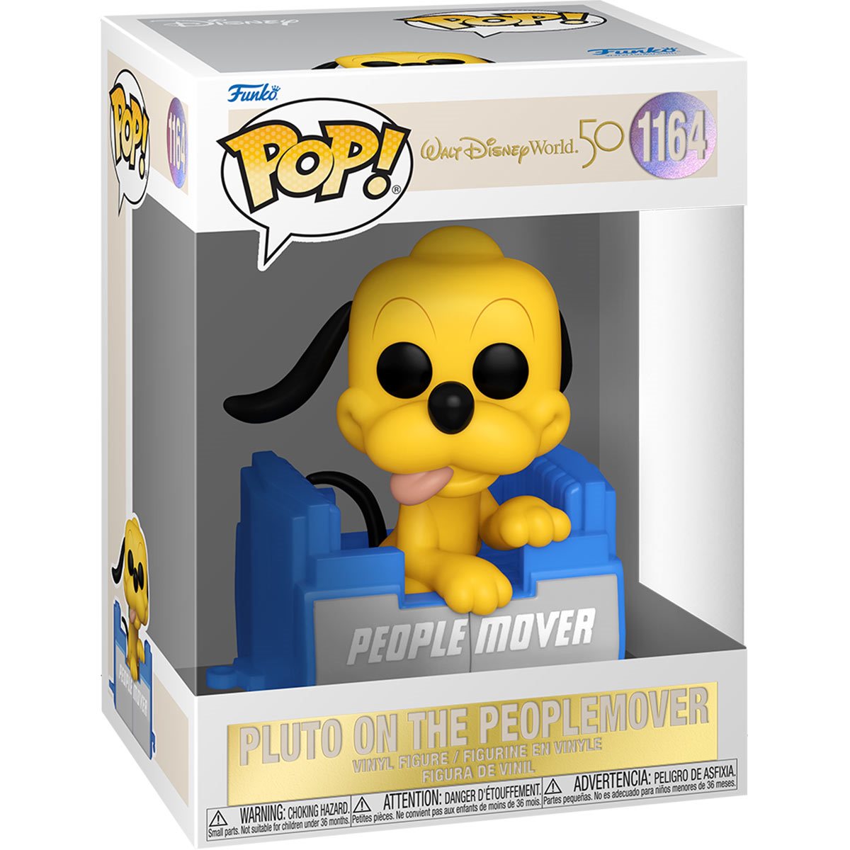 POP Figure: Disney World 50th Anniversary #1164 - Pluto on Peoplemover