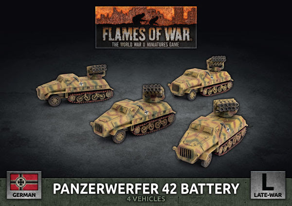 Flames of War: WWII: German (GBX165) - Panzerwerfer 42 Battery (Late)