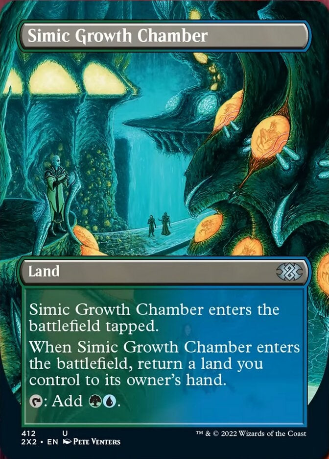 Simic Growth Chamber [#412 Alternate-Art Borderless] (2X2-U)