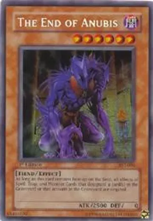 The End of Anubis (AST-000) Secret Rare - Near Mint 1st Edition