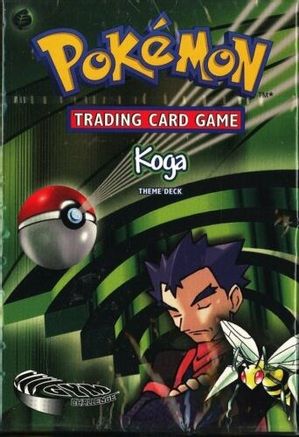 Pokemon TCG: Koga (G2) Theme Deck