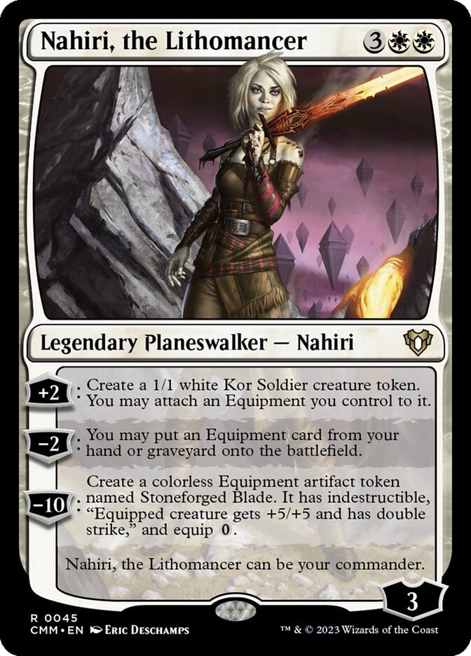 Nahiri, the Lithomancer [#0045] (CMM-R)