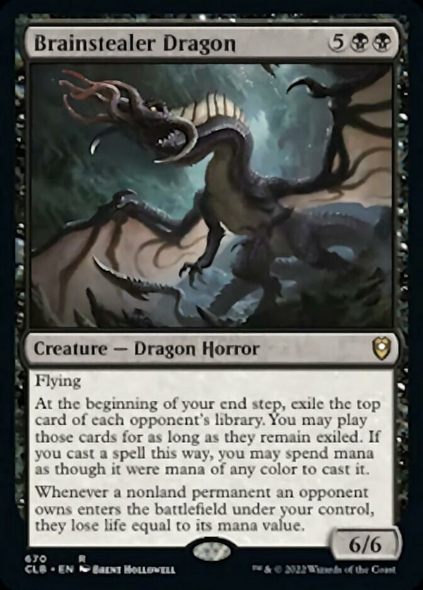 Brainstealer Dragon [#670 Commander Decks] (CLB-R)