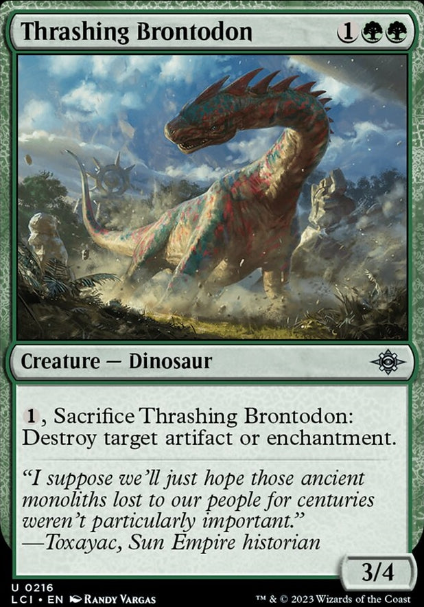 Thrashing Brontodon [#0216] (LCI-U)