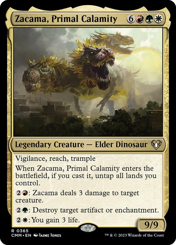 Zacama, Primal Calamity [#0365] (CMM-R)