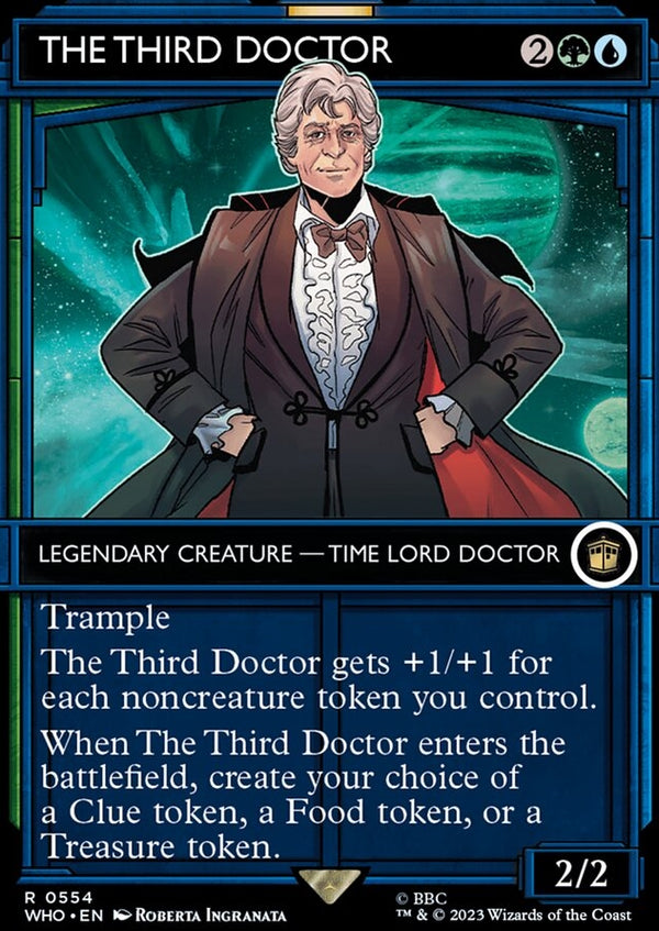 The Third Doctor [#0554 Tardis Showcase] (WHO-R)