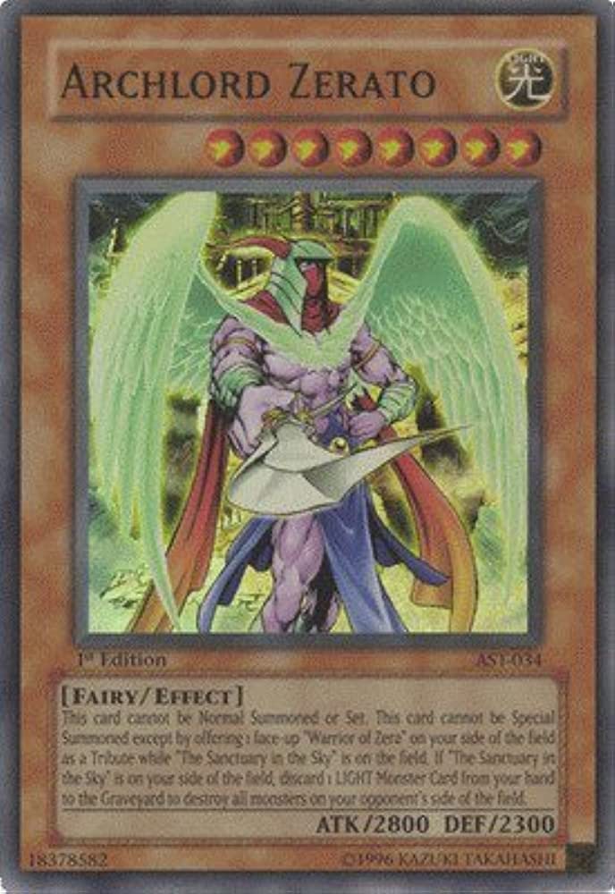 Archlord Zerato (AST-034) Ultra Rare