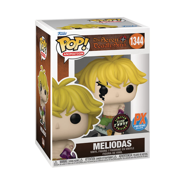 POP Figure: Seven Deadly Sins #1344 - Meliodas (PX) (CHASE)