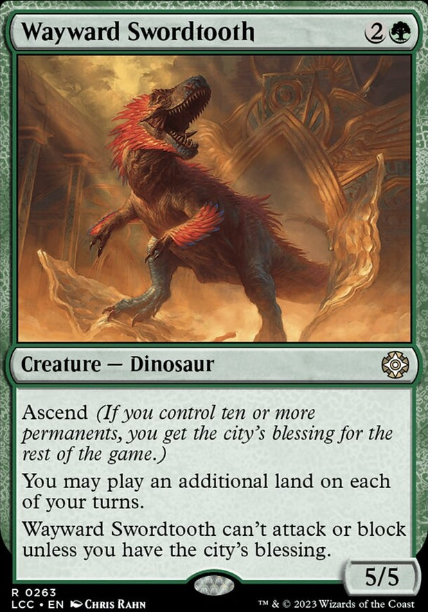 Wayward Swordtooth [#0263 Reprint] (LCC-R)