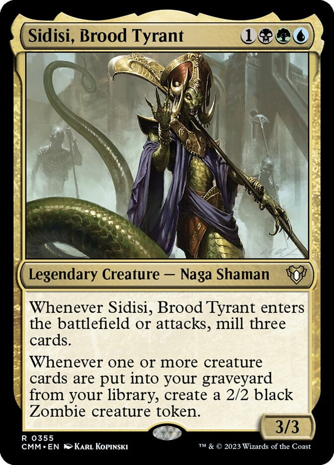Sidisi, Brood Tyrant [#0355] (CMM-R)