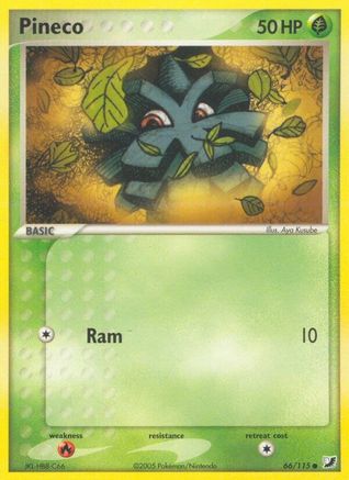 Pineco - 066/115 (UF) Common - Near Mint Reverse Holofoil