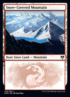 Snow-Covered Mountain [#283] (KHM-C)