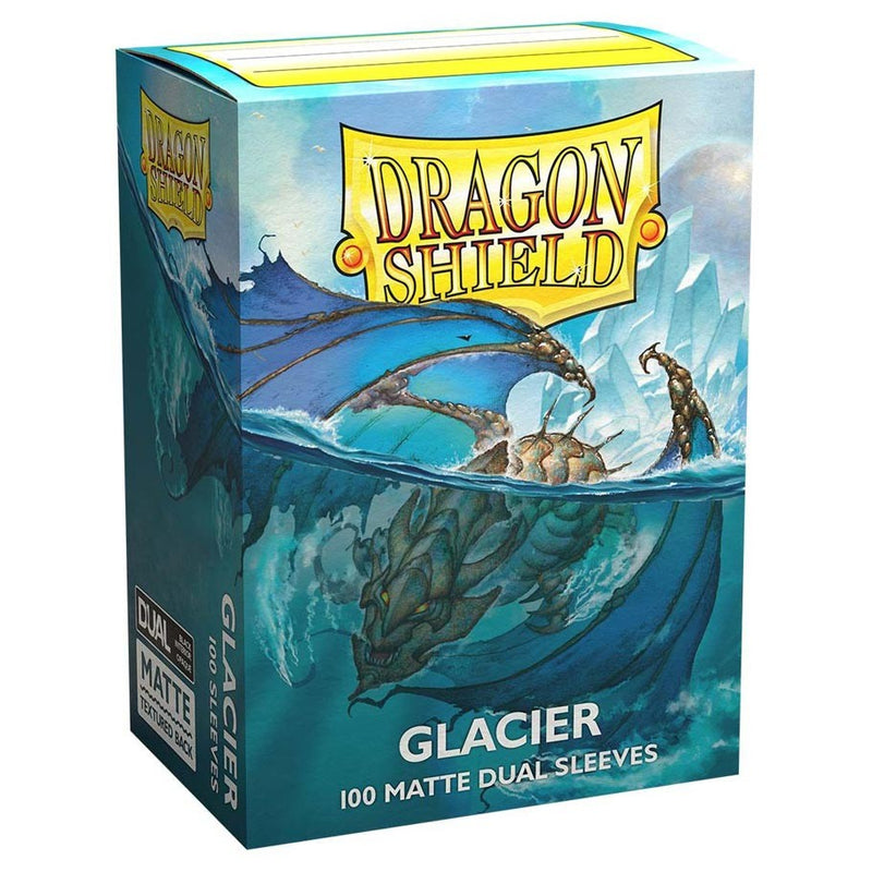 Dragon Shield: Standard - Dual Matte: Glacier 100 Count