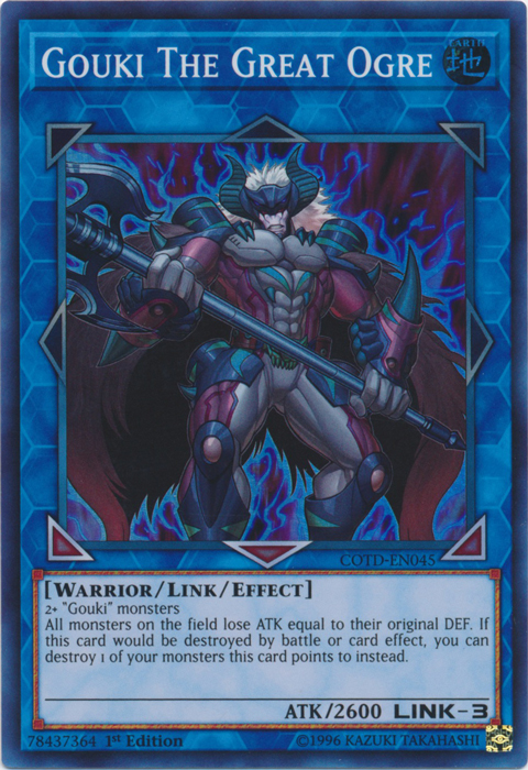 Gouki The Great Ogre (COTD-EN045) Near Mint 1st Edition - Super Rare