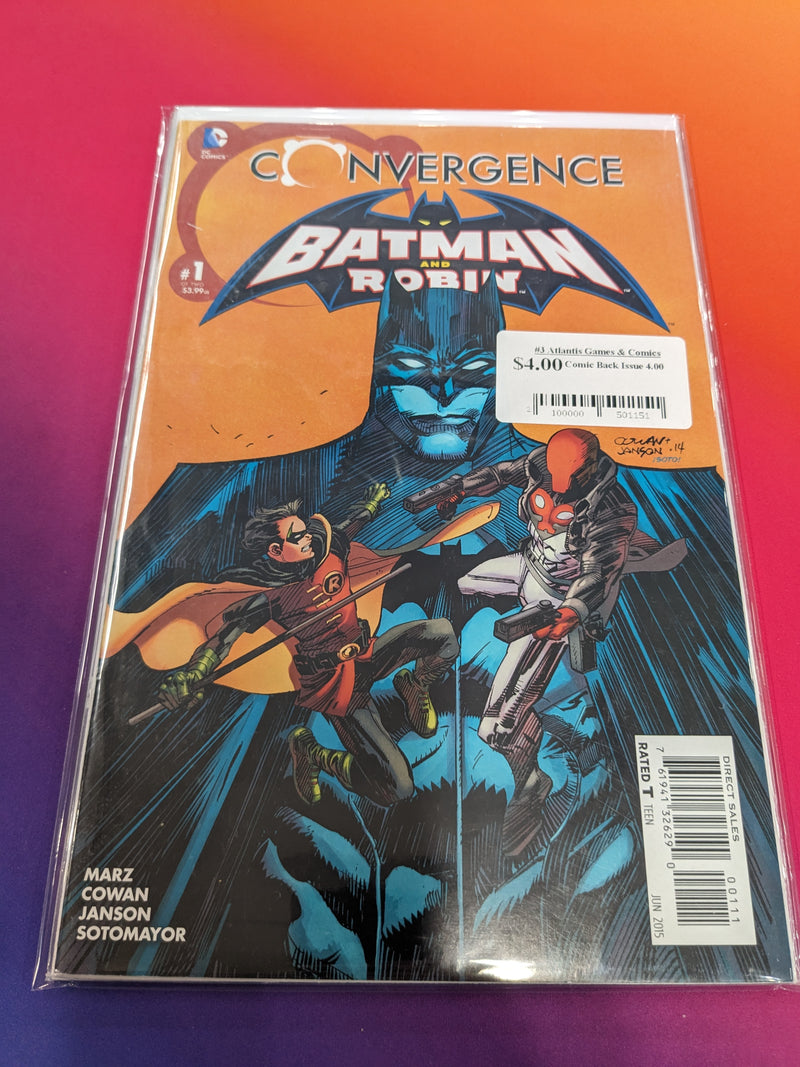 Convergence: Batman and Robin Cover A