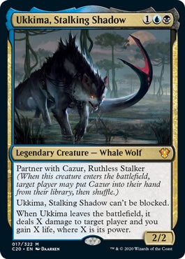 Ukkima, Stalking Shadow (C20-M-FOIL)