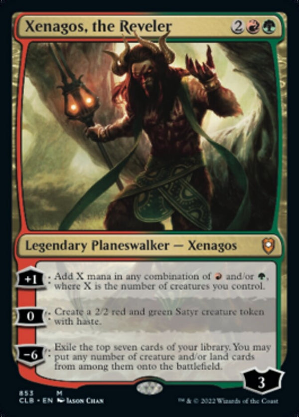 Xenagos, the Reveler [#853 Commander Decks] (CLB-M)