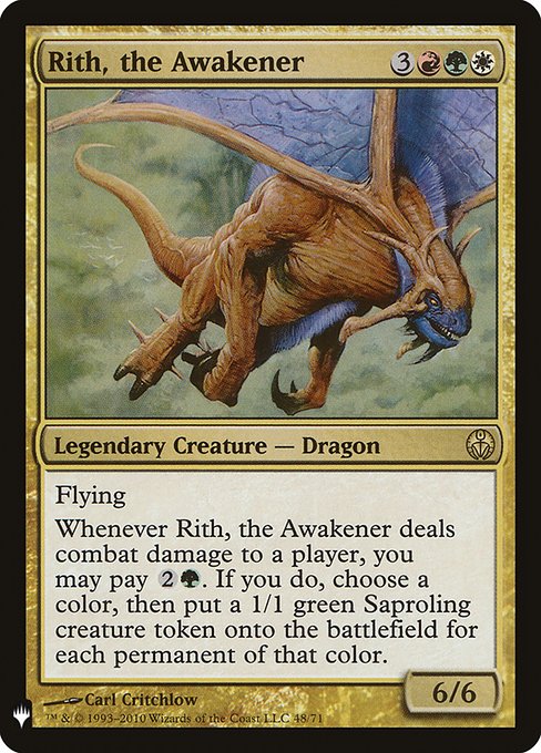 Rith, the Awakener [Mystery Booster #1476] (DDE-R)