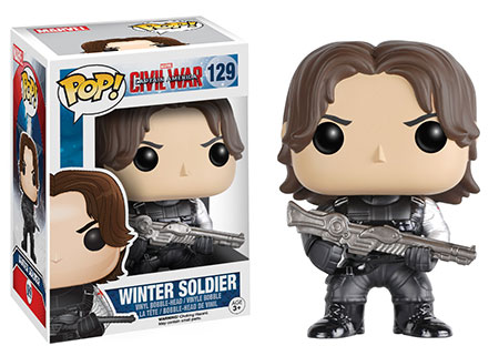 POP Figure: Marvel Civil War #0129 - Winter Soldier