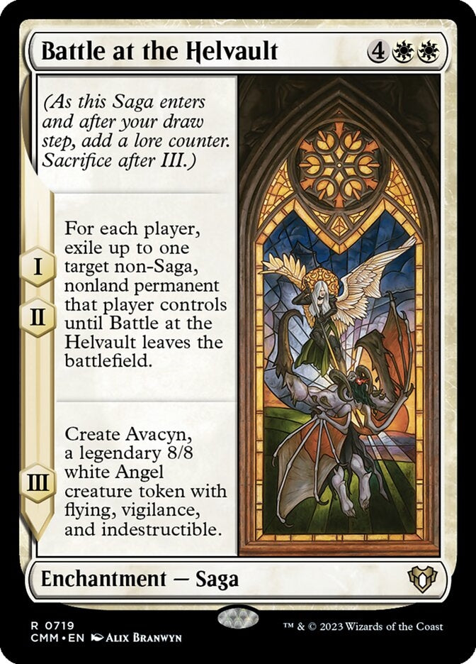Battle at the Helvault [#0719 New Commander Cards] (CMM-R)