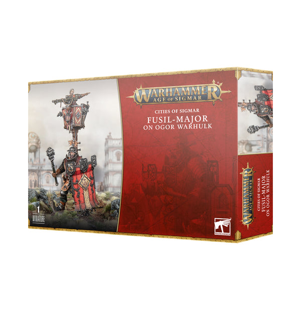 Age of Sigmar: Cities of Sigmar - Fusil-Major on Ogor Warhulk