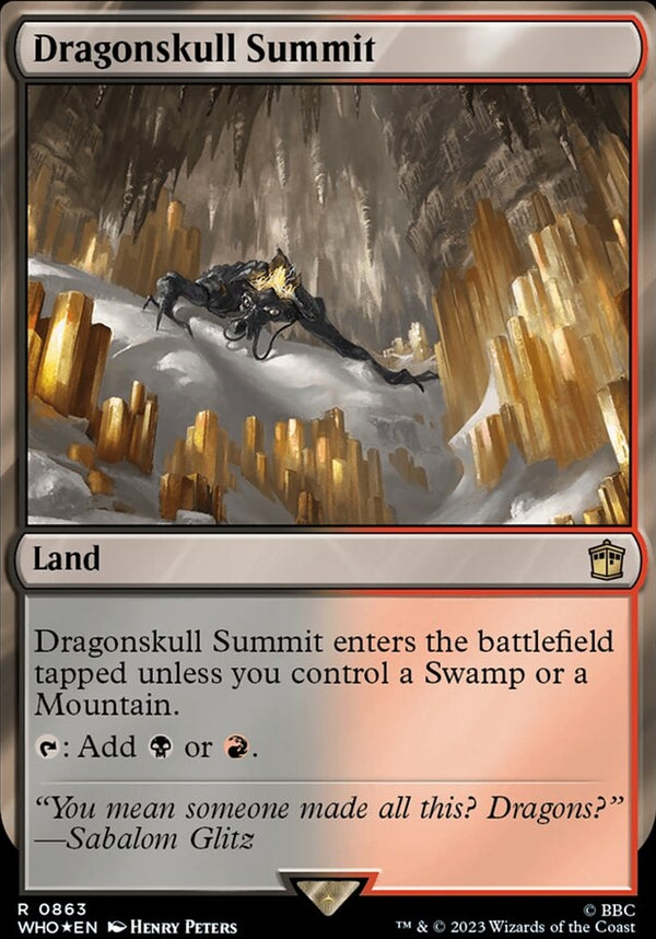 Dragonskull Summit [#0863 Surge Foil Reprint] (WHO-R)