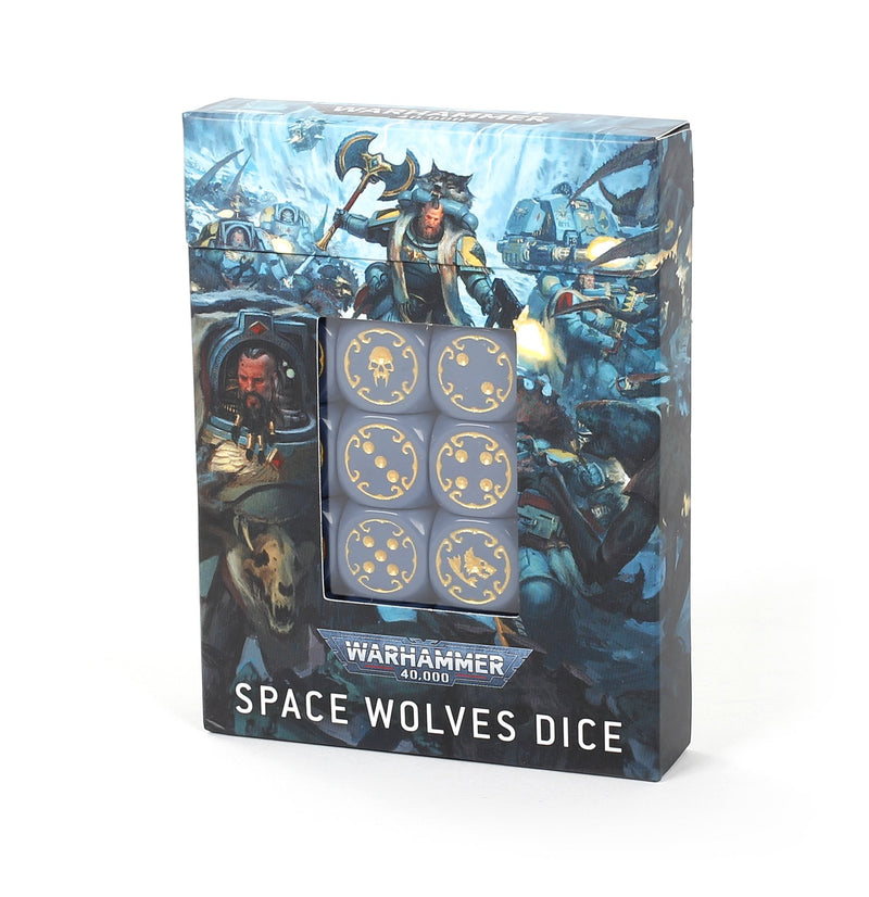 Citadel Hobby: Dice Set - 40K: Adeptus Astartes - Space Wolves