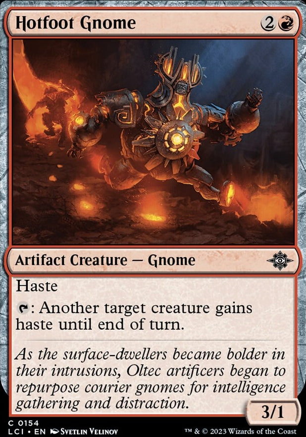 Hotfoot Gnome [#0154] (LCI-C)