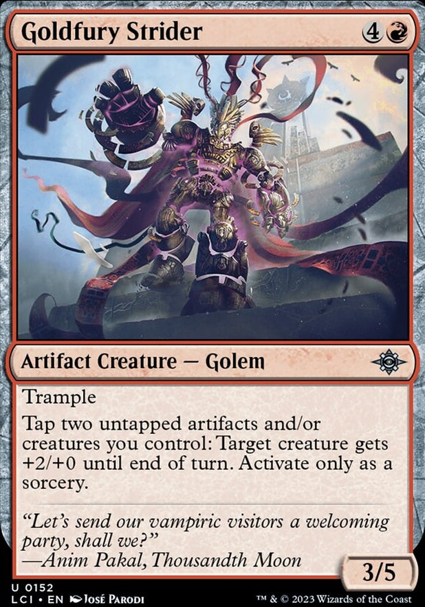 Goldfury Strider [#0152] (LCI-U)