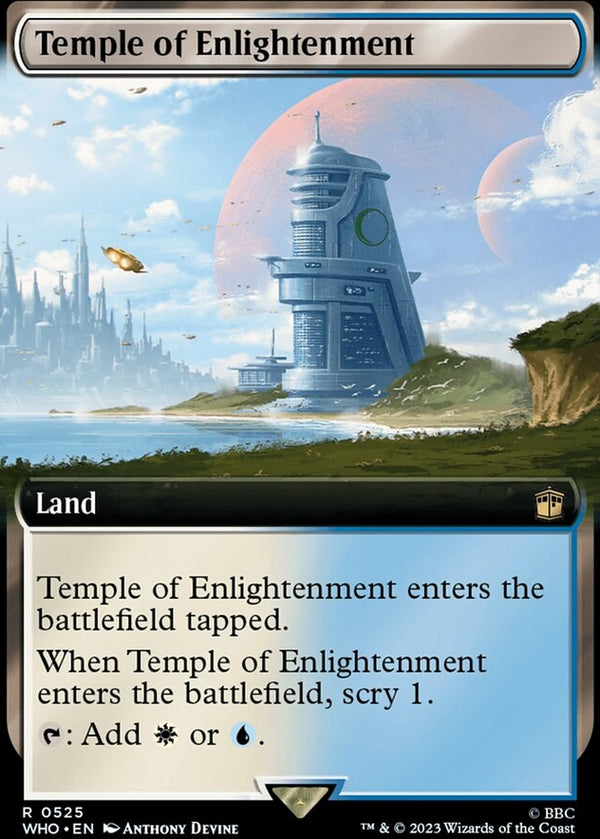 Temple of Enlightenment [#0525 Extended Art Reprint] (WHO-R)