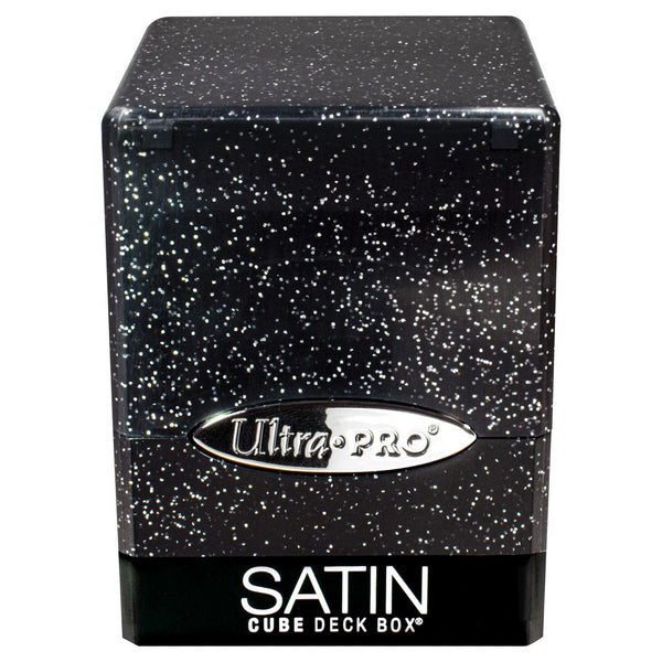 Ultra-PRO: Satin Cube Deck Box - Glitter: Black