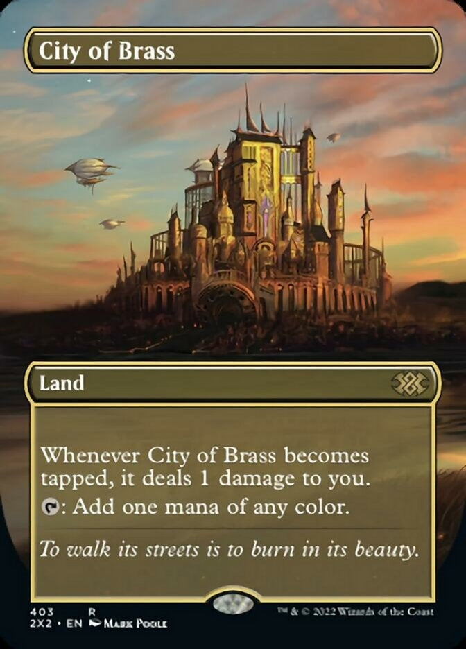 City of Brass [#403 Alternate-Art Borderless] (2X2-R)
