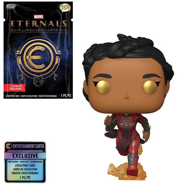 POP Figure: Marvel Eternals #0734 - Makkari (Collectible Card) (EE)