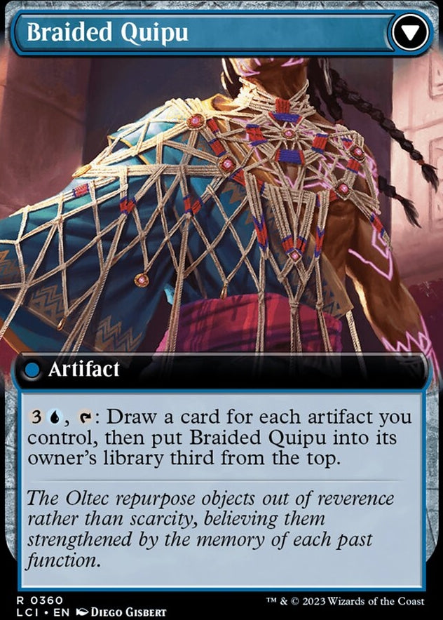 Braided Net // Braided Quipu [#0360 Extended Art] (LCI-R)