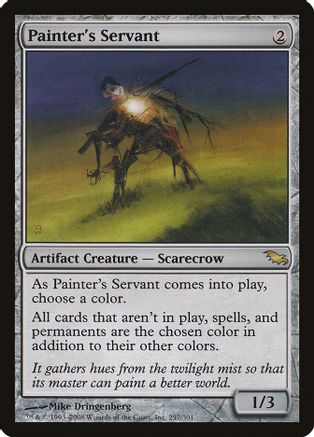 Painter's Servant (SHM-R) Moderate Play