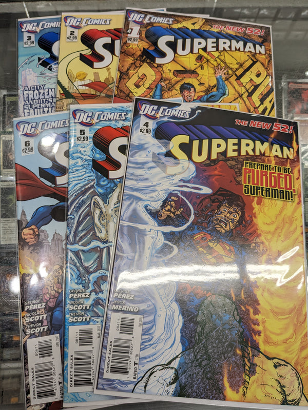 Superman #0-6 Comic Bundle