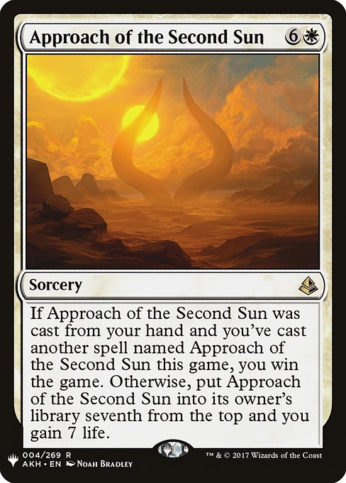 Approach of the Second Sun [Mystery Booster #0024] (AKH-R)