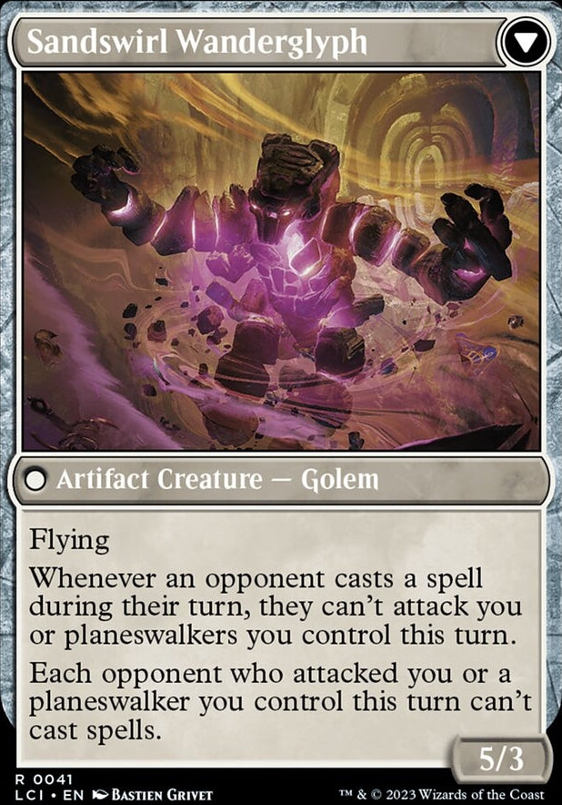 Unstable Glyphbridge // Sandswirl Wanderglyph [#0041] (LCI-R)